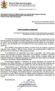ANO NACIONAL MARIANO