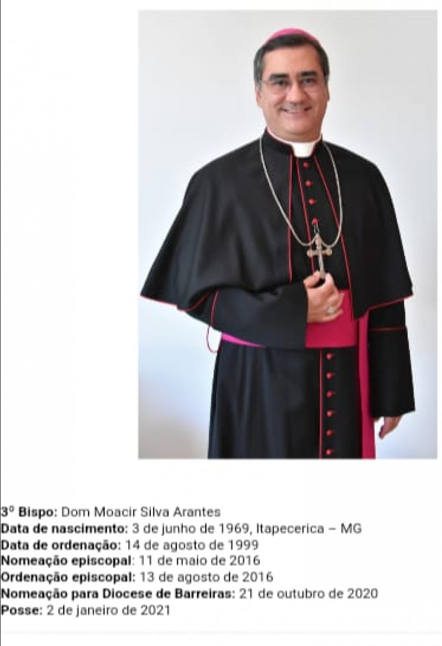 Bispos  Diocese de Barreiras