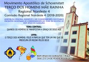 O Movimento Apostólico de Schoenstatt TERÇO DOS HOMENS MÃE RAINHA do Regional Nordeste 4 realizará Assembleia Regional