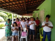Paróquia São Pedro Apóstolo realizou neste domingo (10) um retiro para todos os agentes de pastorais