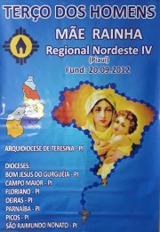 Movimento Apostólico de Schosenstatt TERÇO DOS HOMENS MÃE RAINHA realiza encontro em Teresina