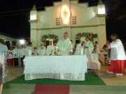 Encerramento do festejo a Nossa Senhora Divina Pastora, procissão e missa