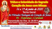 DEVOCIONÁRIO, TRIDUO E SOLENIDADE DO SAGRADO CORAÇÃO DE JESUS 2020