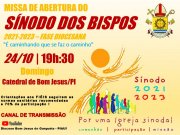 DIOCESE DE BOM JESUS DO GURGUÉIA ABRE FASE DIOCESANA DO SÍNODO DOS BISPOS - Diocese de Bom Jesus do Gurguéia