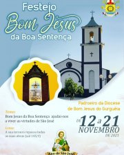 FESTEJOS DO PADROEIRO DIOCESANO BOM JESUS DA BOA SENTENÇA 2021 - BOM JESUS/PI