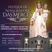 PALMEIRA DO PIAUÍ FESTEJA NOSSA SENHORA DAS MERCÊS - Diocese de Bom Jesus do Gurguéia