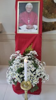 PAPA BENTO XVI É LEMBRADO POR FIÉIS DE BOM JESUS - Diocese de Bom Jesus do Gurguéia