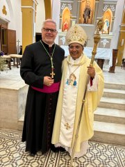 DOM MARCOS PARTICIPA DA POSSE DO NOVO BISPO DE FLORIANO - Diocese de Bom Jesus do Gurguéia