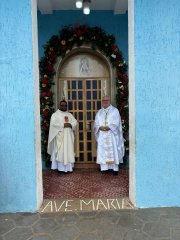 Corrente Celebra: Dom Marcos Tavoni Abençoa Igreja Jubilar