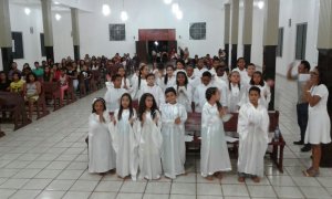 Primeira Comunhão em Monte Alegre do Piauí
