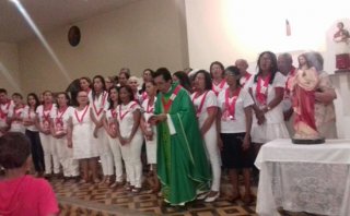 Consagração de novos membros ao Apostolado da Oração em Gilbués