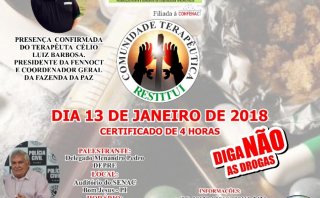 1° Seminário sobre Dependência Química e Politicas Publicas de Enfrentamento as Drogas no Sul do Estado