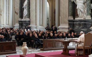 Papa ao clero de Roma: vivam a serviço da reconciliação entre Deus e os homens