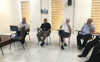 Dom Marcos está participando do encontro dos Bispos do Regional Nordeste 4 (CONSER)