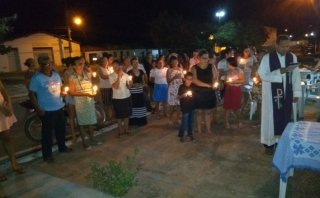 Paróquia Nossa Senhora de Fátima de Monte Alegre iniciou o tempo da Quaresma com Via-Sacra pelas ruas da cidade de Monte Alegre