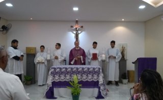 DOM MARCOS PARTICIPOU DE CELEBRAÇÕES NA CAPITAL PIAUENSE