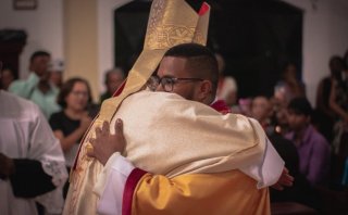 Frei Fábio Ribeiro Soares é ordenado Padre em Redenção do Gurguéia