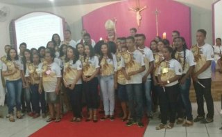 Dom Marcos celebra crisma em Júlio Borges-PI