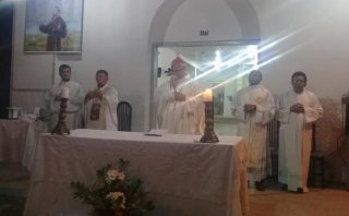 Dom Marcos celebrou no encerramento da festa de de São Francisco de Assis em Barreiras do Piauí