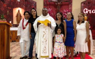 PADRE JOSÉ DINO SE DESPEDE DA PARÓQUIA DE REDENÇÃO DO GURGUÉIA