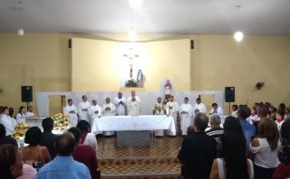 Padre José Valdo toma Posse como Pároco da Paróquia Nossa Senhora Divina Pastora em Gilbués-PI 
