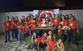 15 ANOS DO GRUPO DE ORAÇÃO  NOVO PENTENCOSTES  DA RCC DE BOM JESUS -PI