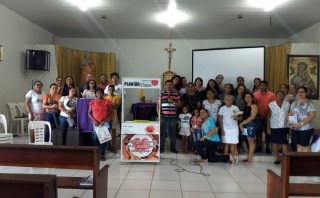 FORMAÇÃO SOBRE A PASTORAL DO DÍZIMO NA PARÓQUIA SÃO PEDRO APÓSTOLO -BOM JESUS/PI