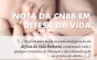 CNBB contra o aborto: "Em defesa da vida: É tempo de cuidar"