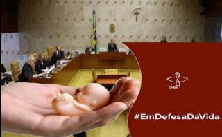 "NÃO ABORTO" E EM #EM DEFESA DA VIDA