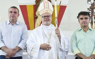 AÇÃO DE GRAÇAS PELA POSSE DO NOVO PREFEITO DE BOM JESUS NESTOR ELVAS E NOVA EQUIPE ADMINISTRATIVA MUNICIPAL