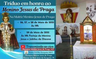 MENINO JESUS DE PRAGA CELEBRA JUBILEU DIOCESANO - Diocese de Bom Jesus do Gurguéia