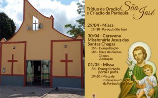 INSTALAÇÃO DA 4ª PARÓQUIA DE BOM JESUS-PI - Diocese de Bom Jesus do Gurguéia