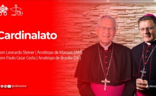PRESIDÊNCIA DA CNBB SAÚDA DOM LEONARDO STEINER E DOM PAULO CEZAR COSTA, ANUNCIADOS PELO PAPA COMO NOVOS CARDEAIS DO BRASIL
