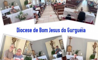 DOM MARCOS RETORNA DE ROMA E PARTILHA EXPERIÊNCIA - Diocese de Bom Jesus do Gurguéia
