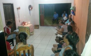 Encerramento da Novena de Natal em família na Paróquia de Currais