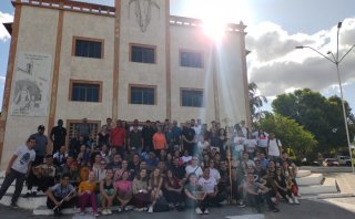CARAVANA DE CENTENAS DE JOVENS PEREGRINOS PASSAM POR BOM JESUS - Diocese de Bom Jesus do Gurguéia