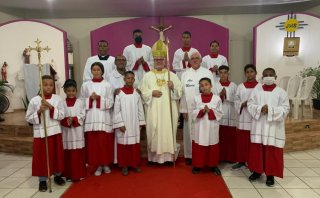 JÚLIO BORGES RECEBE SEU NOVO PÁROCO - Diocese de Bom Jesus do Gurguéia