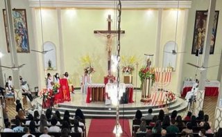 CURIMATÁ CELEBRA PADROEIRA COM SACRAMENTO DA CRISMA - Diocese Bom Jesus do Gurguéia