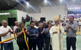 INAUGURADO CENTRO ESPORTIVO EM HOMENAGEM A DOM RAMÓN- Diocese de Bom Jesus do Gurguéia.