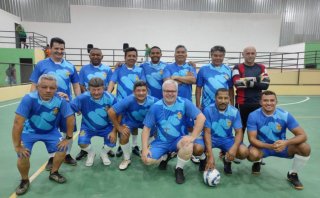 ESPETÁCULO DE FUTEBOL SELA INAUGURAÇÃO DA QUADRA "DOM RAMÓN" EM BOM JESUS - Diocese de Bom Jesus do Gurguéia