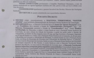 BAIRRO DO AEROPORTO, EM CORRENTE GANHA DIACONIA TERRITORIAL "SANTOS ANJOS" - Diocese de Bom Jesus do Gurguéia