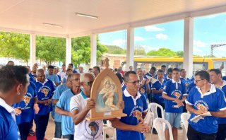 ENCONTRO DIOCESANO DO TERÇO DOS HOMENS EM SANTA FIOLOMENA - Diocese de Bom Jesus do Gurguéia