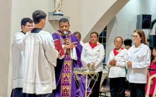 Celebrações da Quarta-feira de Cinzas marcam o início da Quaresma em nossa Diocese 
