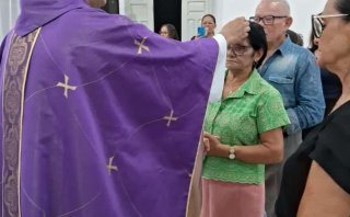Celebrações da Quarta-feira de Cinzas marcam o início da Quaresma em nossa Diocese 