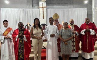 DIOCESE DE BOM JESUS DO GURGUÉIA CELEBRA A ADMISSÃO ÀS ORDENS SACRAS DO SEMINARISTA LUIZ FILIPE GOMES CARDOSO