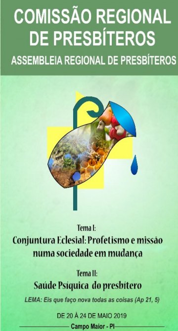 Assembleia Regional de Presbíteros está acontecendo em Campo Maior-PI