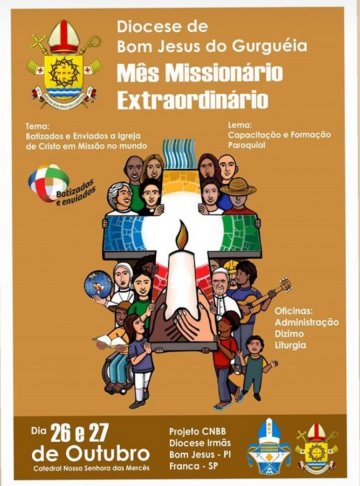 Dioceses irmãs de Bom Jesus do Gurgueia-PI e Franca-SP estão organizadas para momento missionário