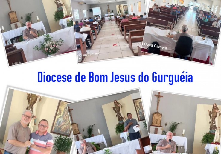 DOM MARCOS RETORNA DE ROMA E PARTILHA EXPERIÊNCIA - Diocese de Bom Jesus do Gurguéia