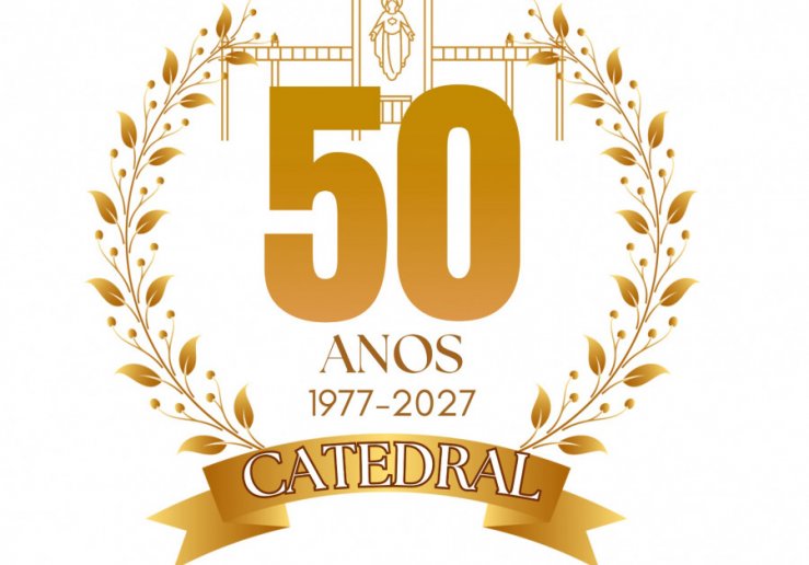 Dom Marcos Tavoni idealiza o Brasão do Triênio Jubilar da Catedral de Bom Jesus do Gurguéia